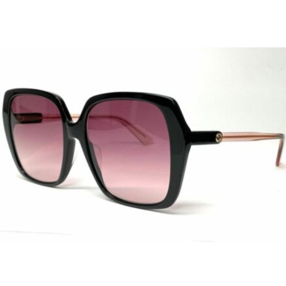 Gucci Women's Black and Purple Sunglasses!
